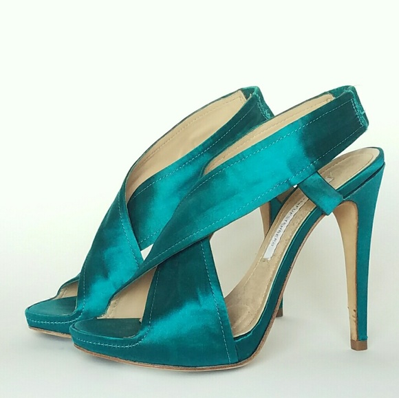 Diane Von Furstenberg DVF Zia Sandal 6 heels - Picture 2 of 5